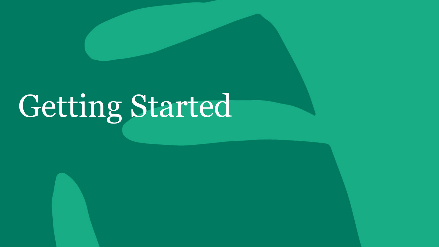 Getting Started