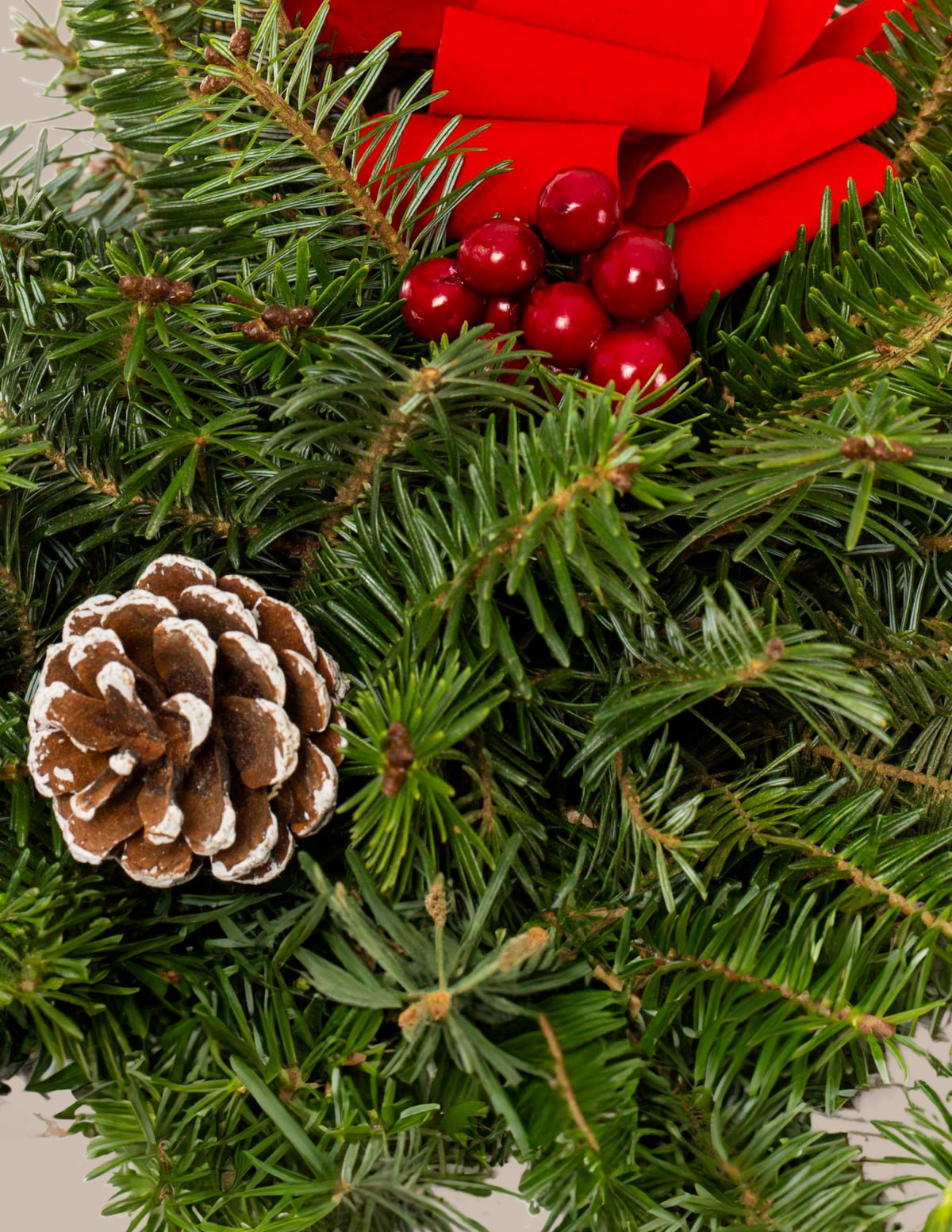 12" Kissing Ball Holiday Greens Hover