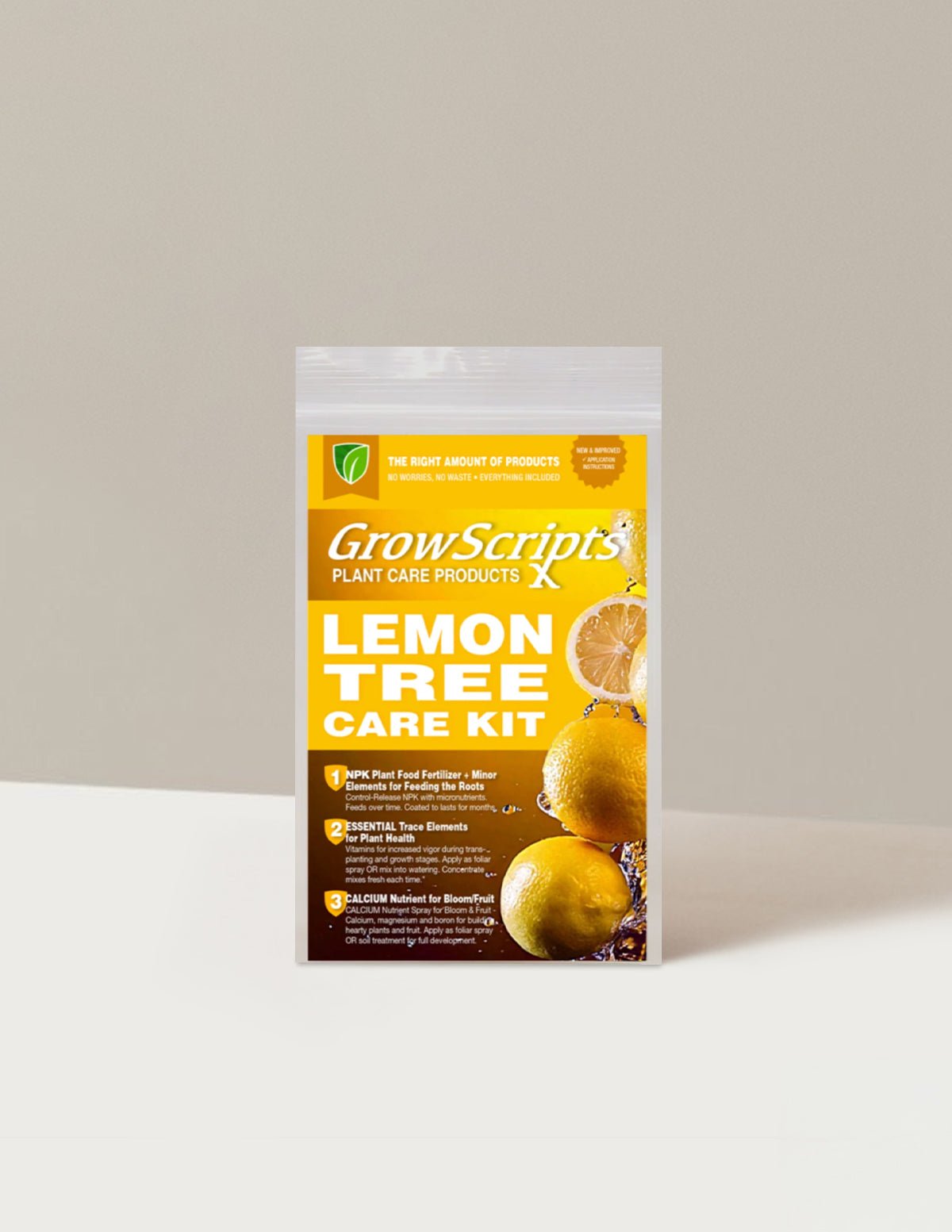 GrowScripts Lemon Tree Care Kit Hover