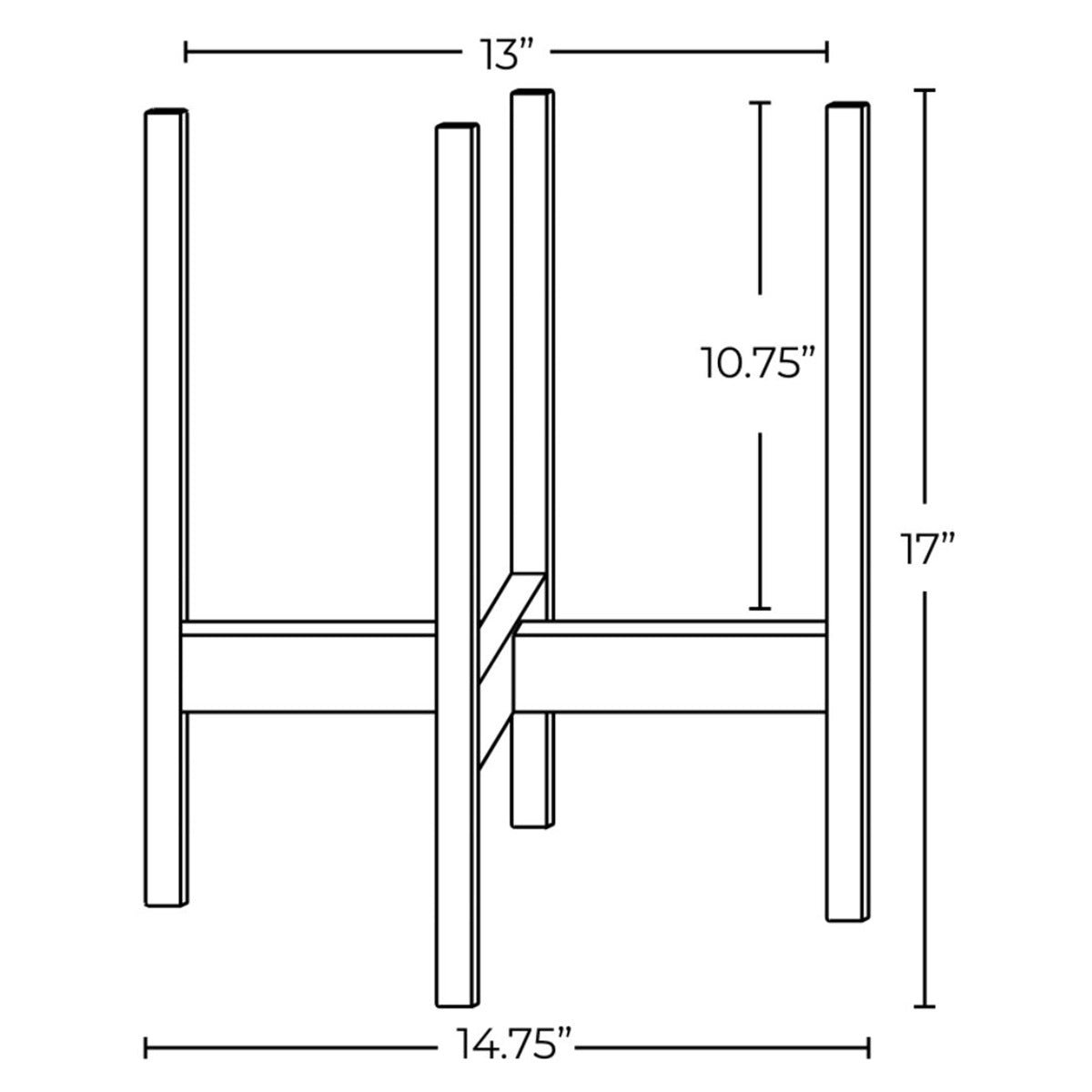 Solid Goods Planter with Stand Hover